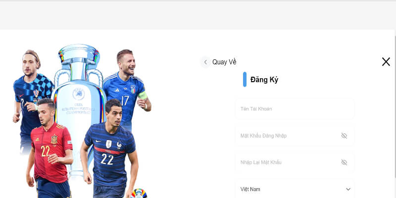 Đăng ký tài khoản tại trang web của nhà cái 6686 để tham gia